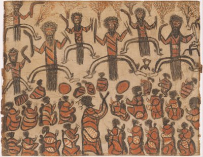 Wurundjeri People by William Barak